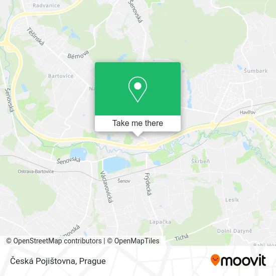 Карта Česká Pojištovna