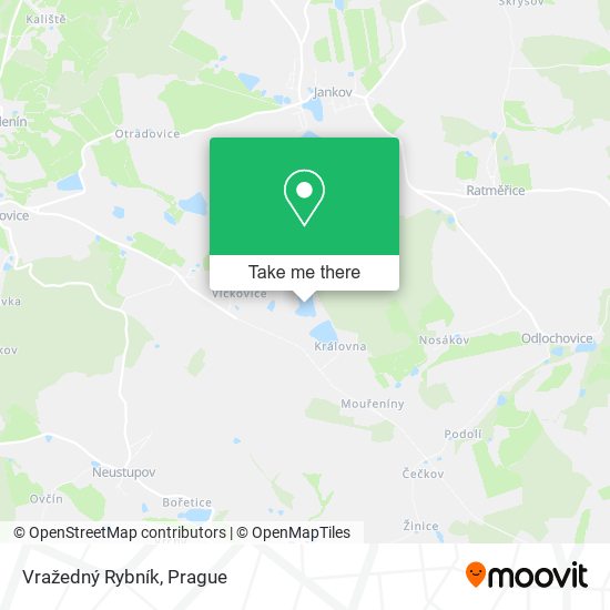 Vražedný Rybník map