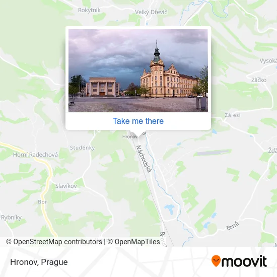 Карта Hronov