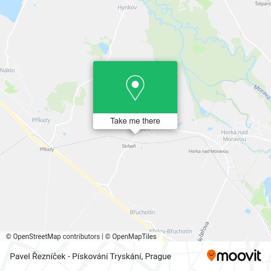 Pavel Řezníček - Pískování Tryskání map
