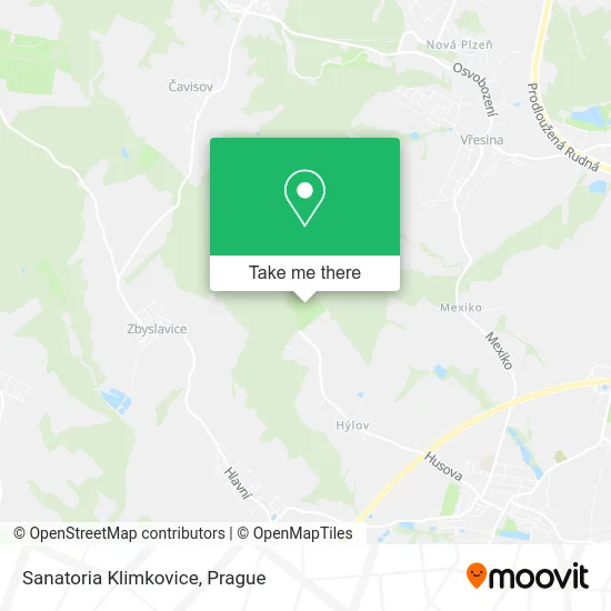 Карта Sanatoria Klimkovice