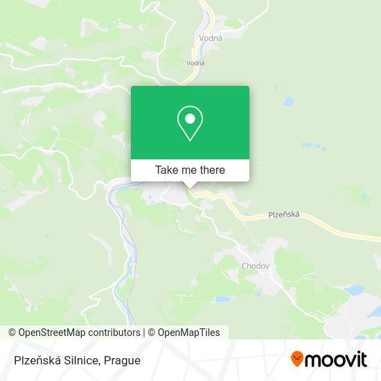 Plzeňská Silnice map