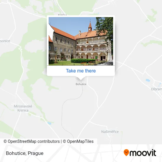 Карта Bohutice