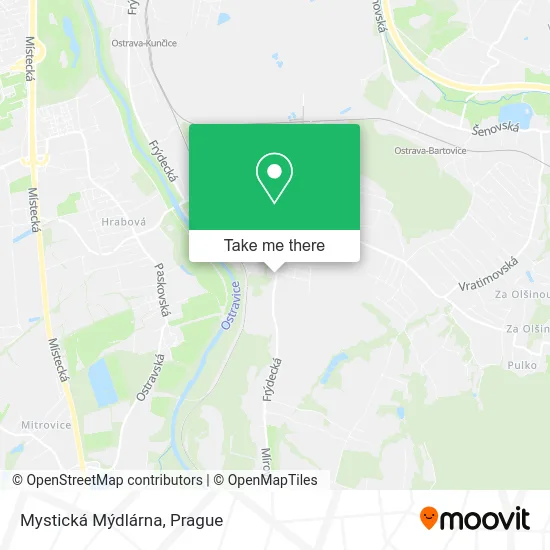 Карта Mystická Mýdlárna