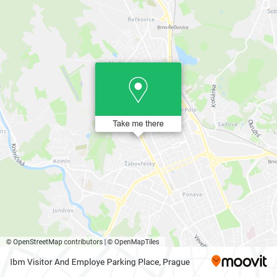 Карта Ibm Visitor And Employe Parking Place