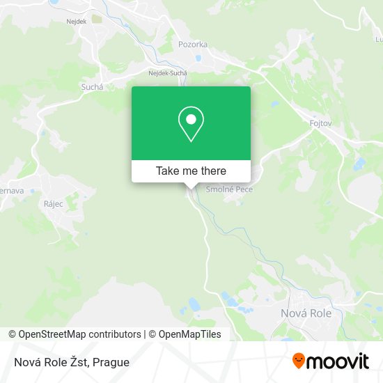 Nová Role Žst map