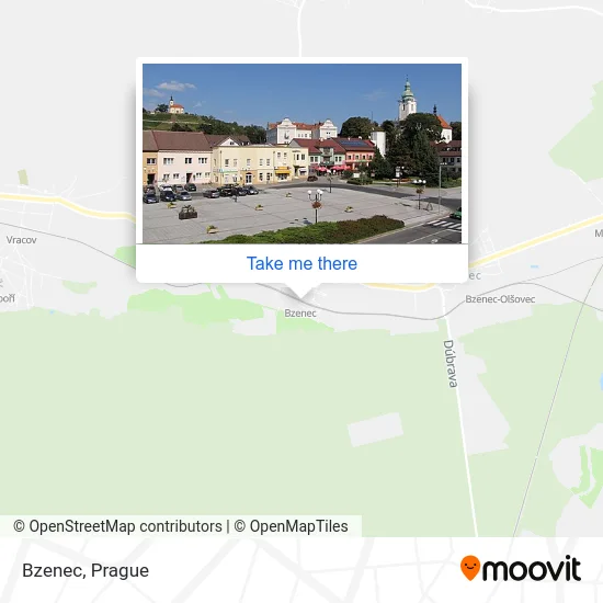 Карта Bzenec