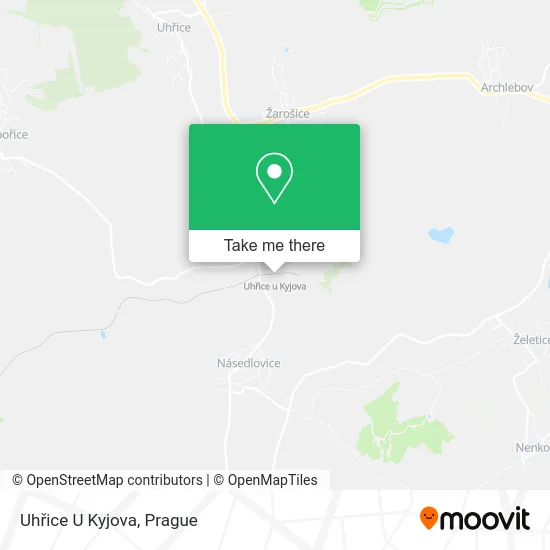 Карта Uhřice U Kyjova