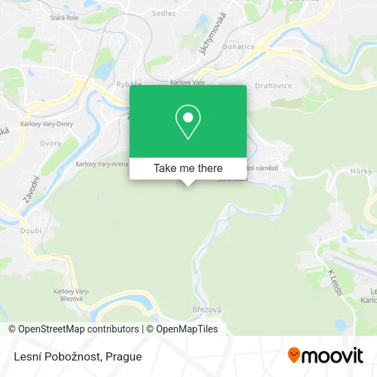 Карта Lesní Pobožnost