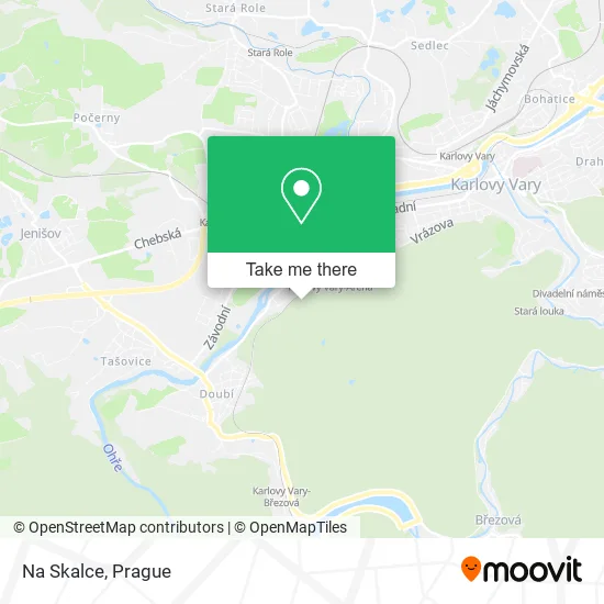 Карта Na Skalce