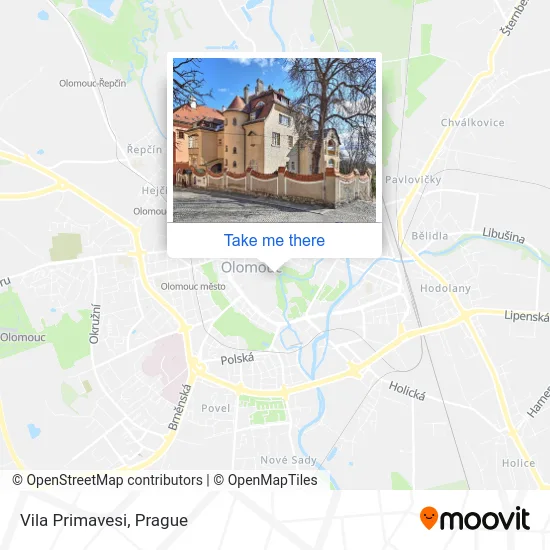 Карта Vila Primavesi