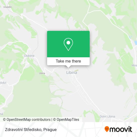 Zdravotní Středisko map