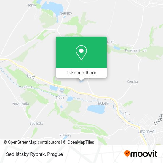 Sedlišťský Rybník map