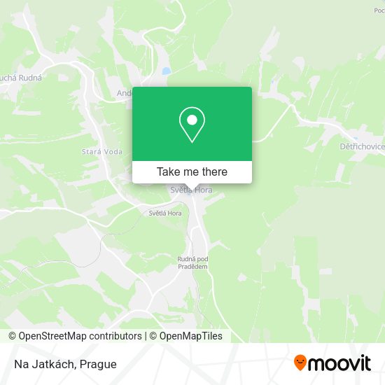 Карта Na Jatkách
