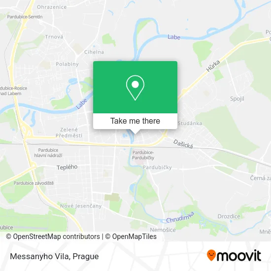 Карта Messanyho Vila