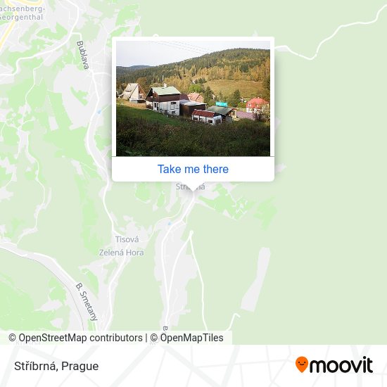 Stříbrná map