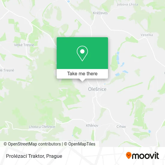 Карта Prolézací Traktor