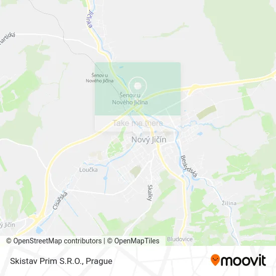 Карта Skistav Prim S.R.O.