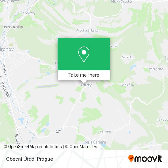 Obecní Úřad map