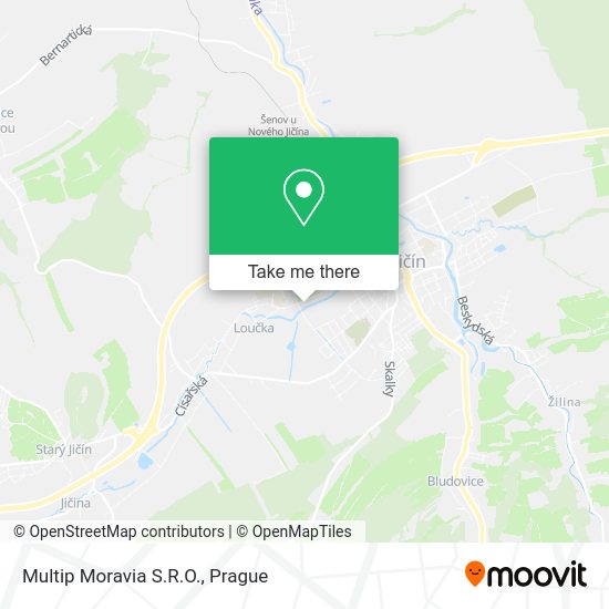 Карта Multip Moravia S.R.O.