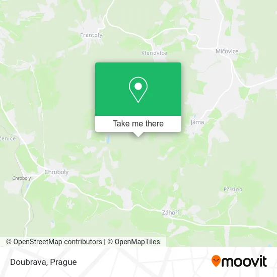Карта Doubrava