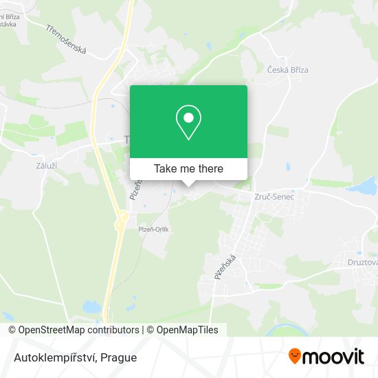 Autoklempířství map