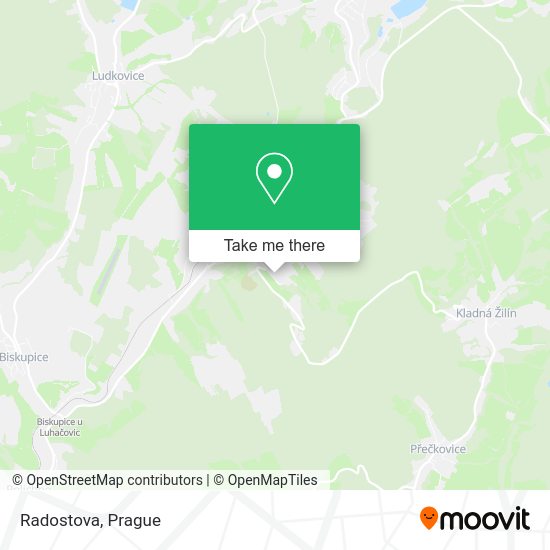Карта Radostova