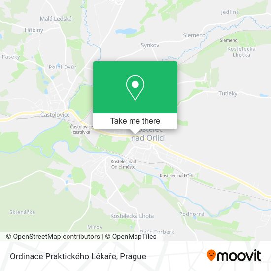 Ordinace Praktického Lékaře map