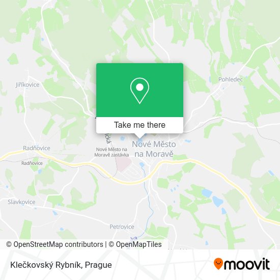 Klečkovský Rybník map