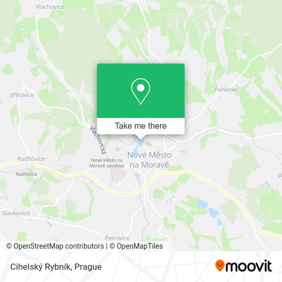 Cihelský Rybník map