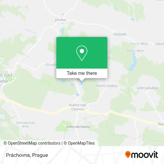 Карта Práchovna