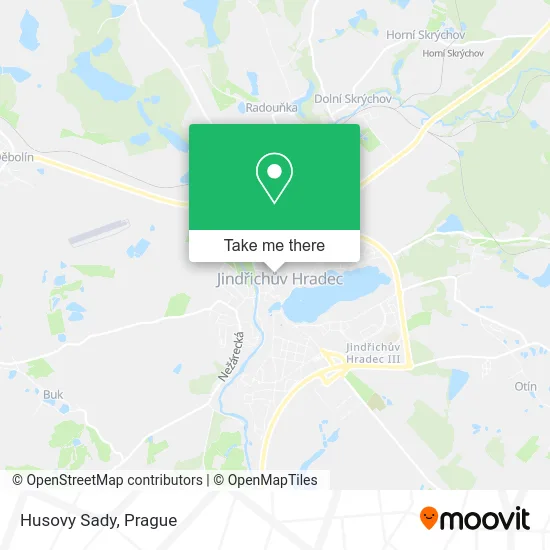 Карта Husovy Sady