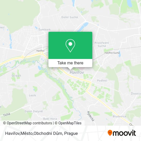 Havířov,Město,Obchodní Dům map