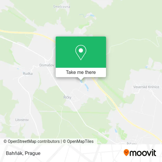 Карта Bahňák