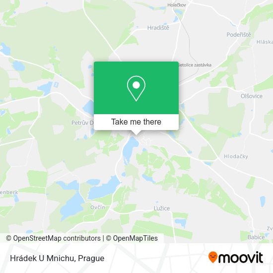Карта Hrádek U Mnichu