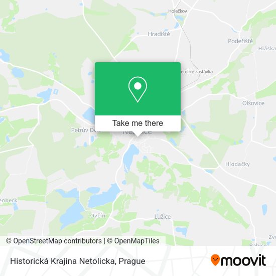 Карта Historická Krajina Netolicka
