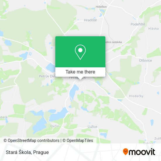 Карта Stará Škola