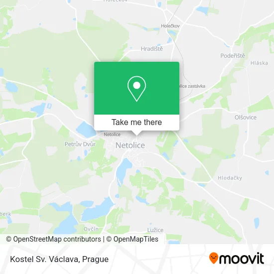 Карта Kostel Sv. Václava