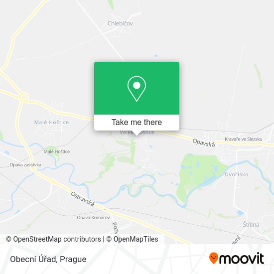 Obecní Úřad map