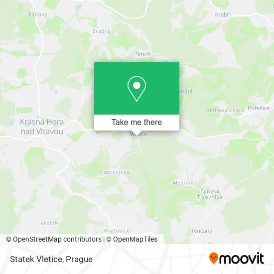 Карта Statek Vletice