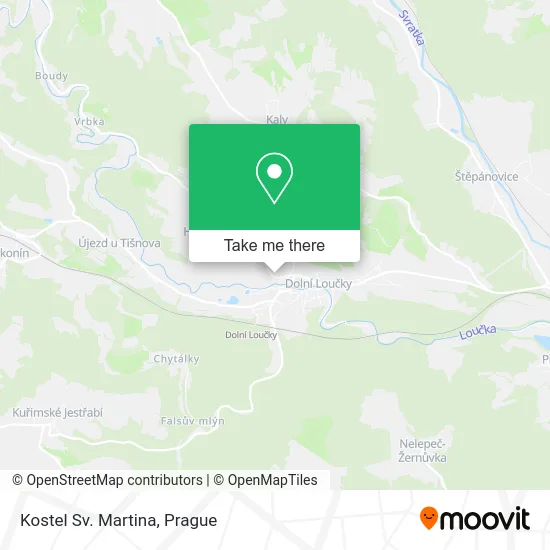Карта Kostel Sv. Martina