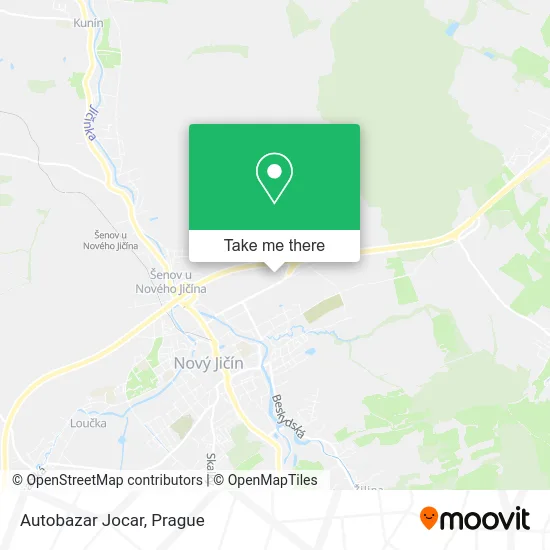 Карта Autobazar Jocar