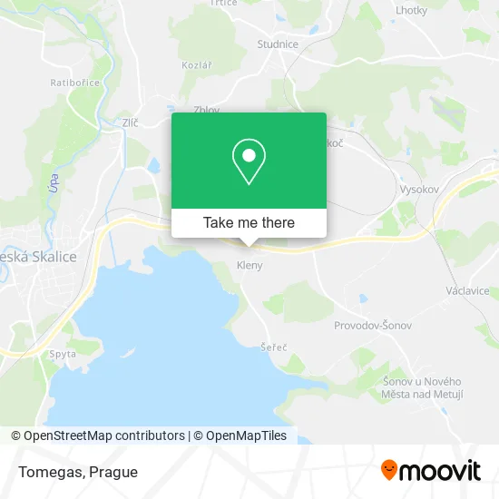 Карта Tomegas