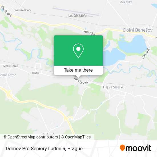 Карта Domov Pro Seniory Ludmila