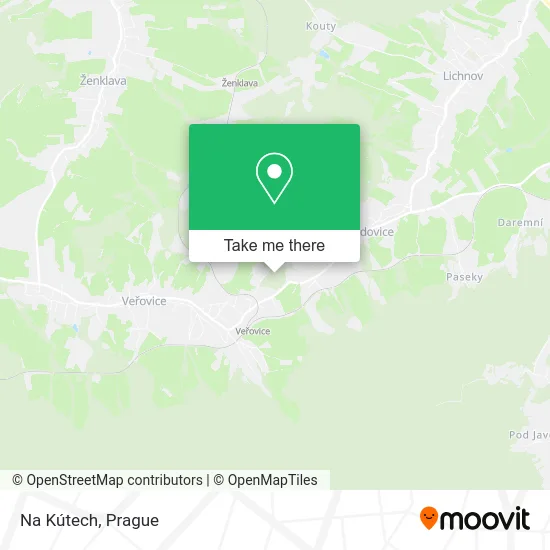 Карта Na Kútech