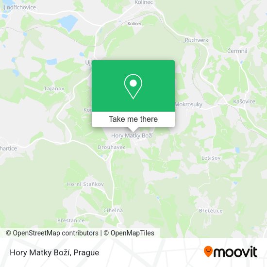 Hory Matky Boží map