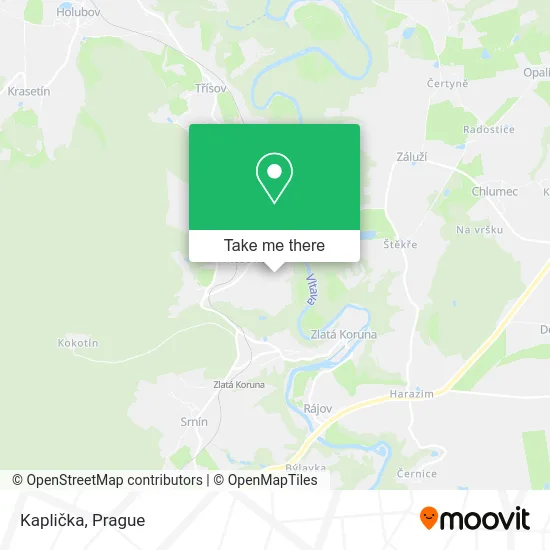 Карта Kaplička