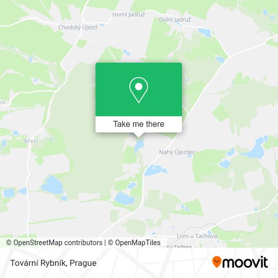 Tovární Rybník map