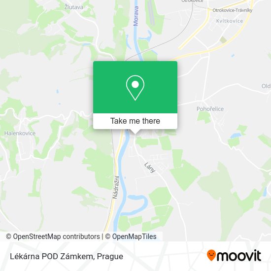 Lékárna POD Zámkem map