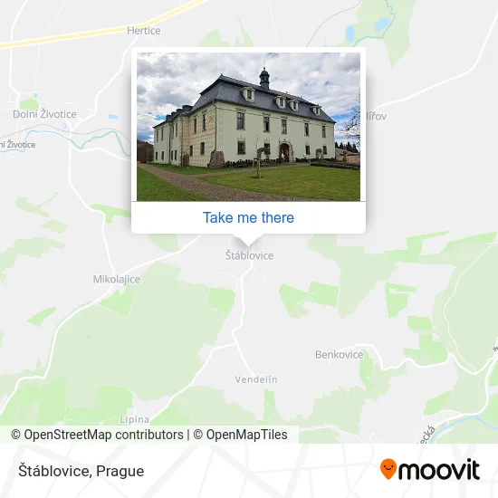Карта Štáblovice